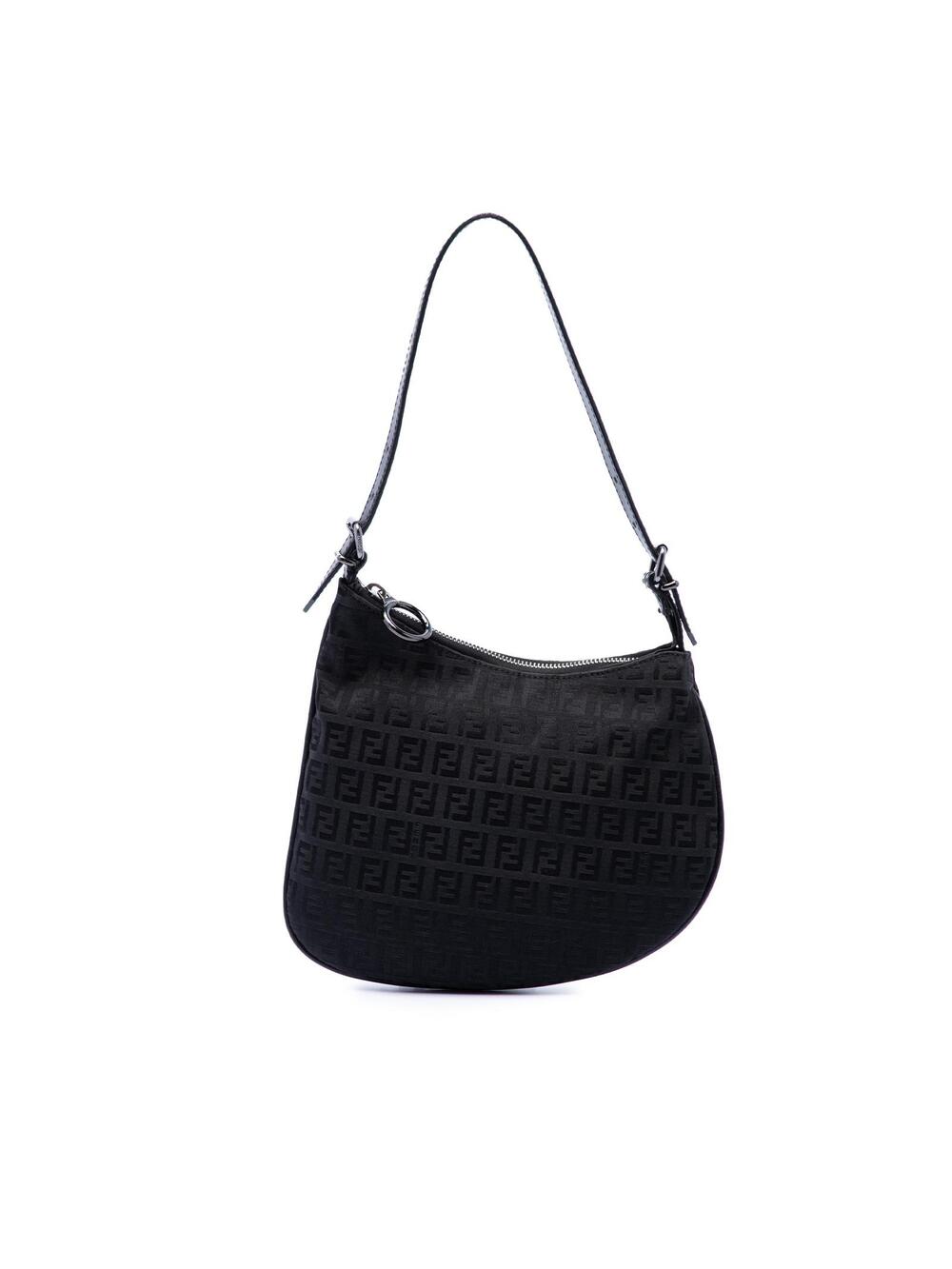 Fendi Zucchino Canvas Oyster Shoulder #278899F68B